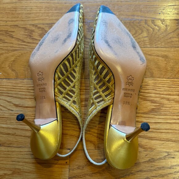 Emma Hope gold size 38.5 - Picture 3 of 4